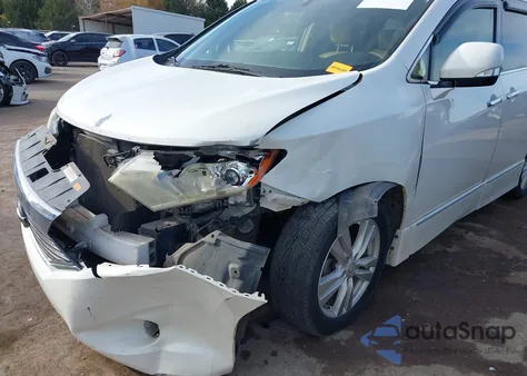 2012 Nissan Quest Le from USA, damaged, VIN JN8AE2KP4C9044714